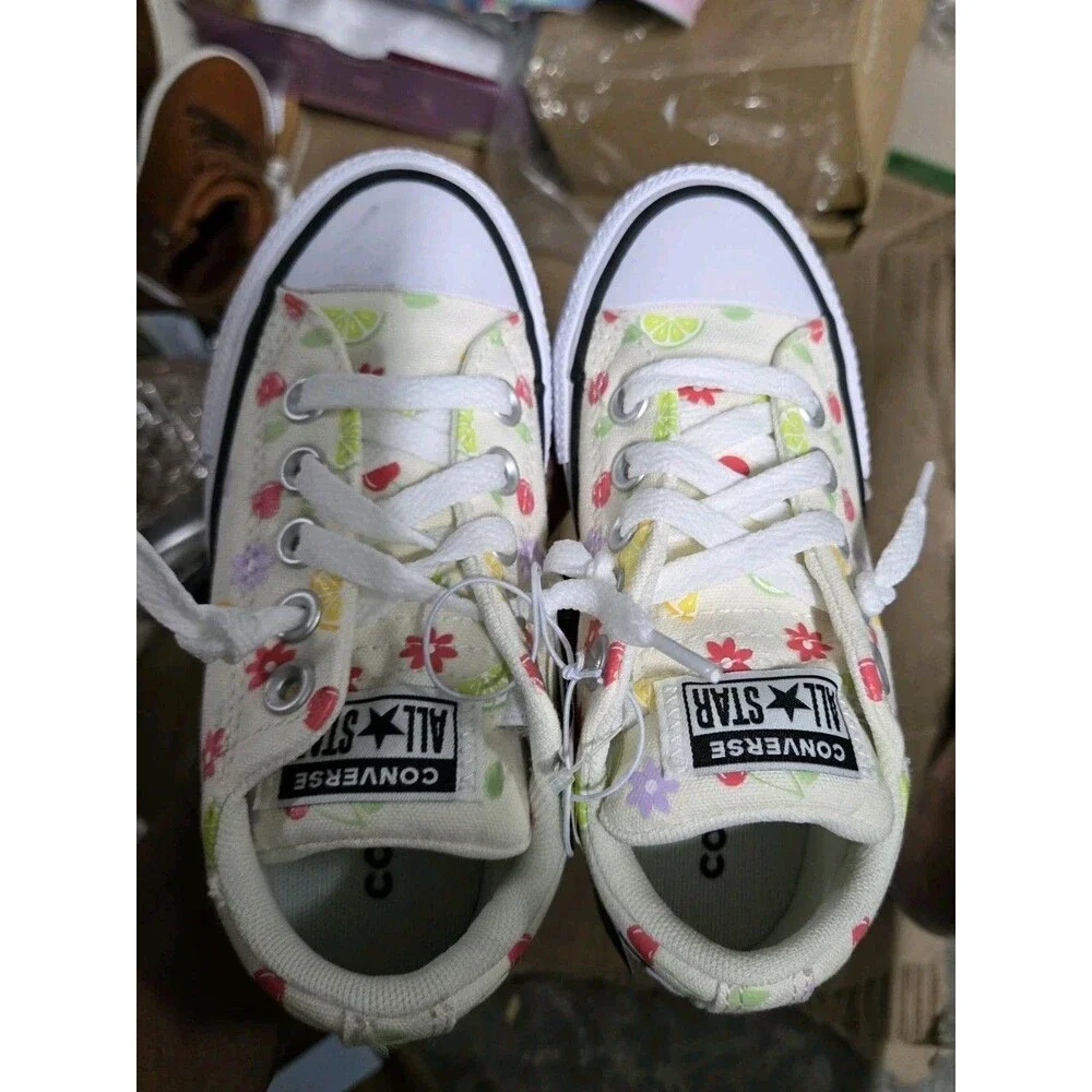 Converse Toddler Street Ox Low Top Sneakers Flower Size 11